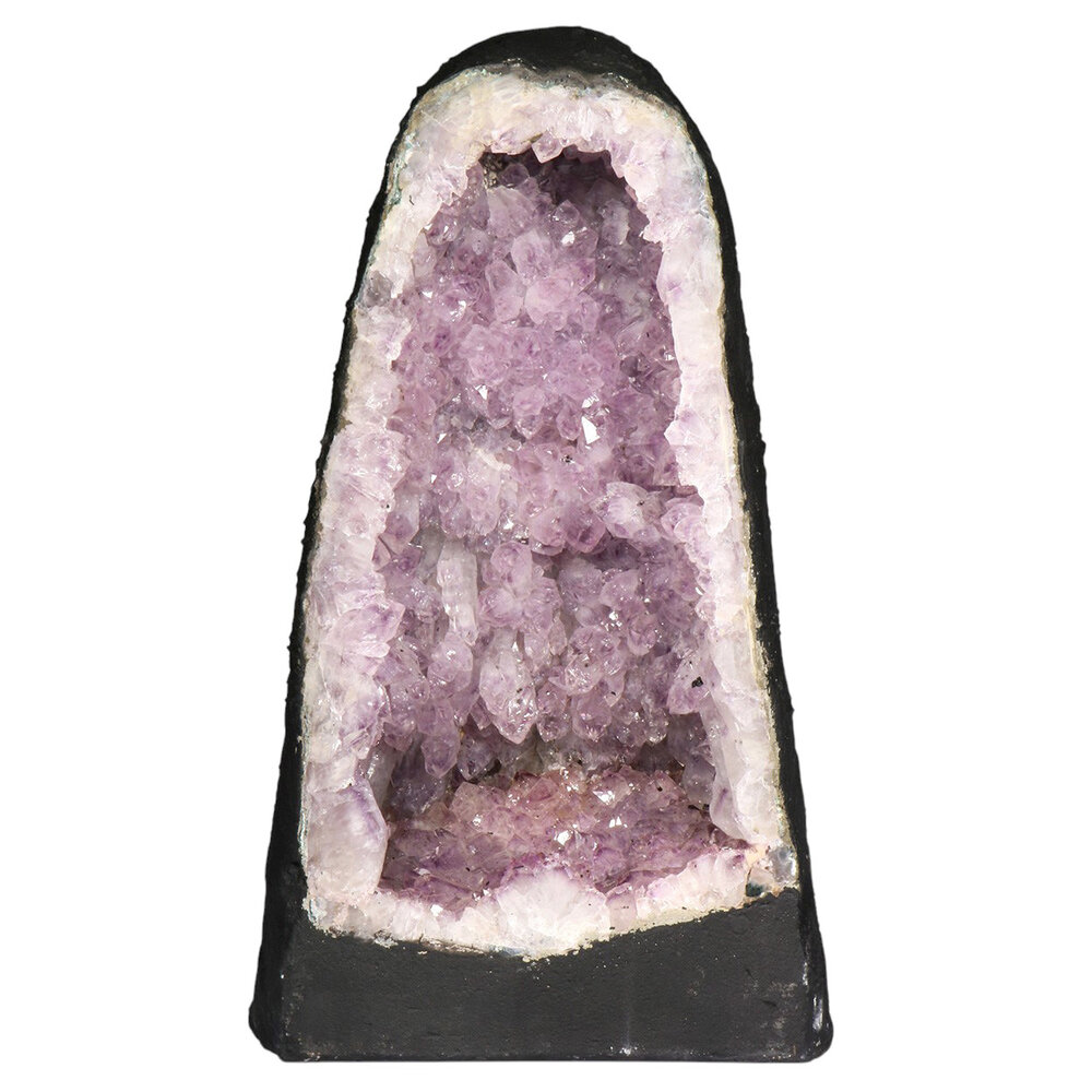 Amethist geode staand 35,5 x 20 x 17,9 cm | 12,04 kg