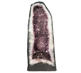 Amethist geode staand 44,7 x 18,8 x 13 cm | 12,7 kg