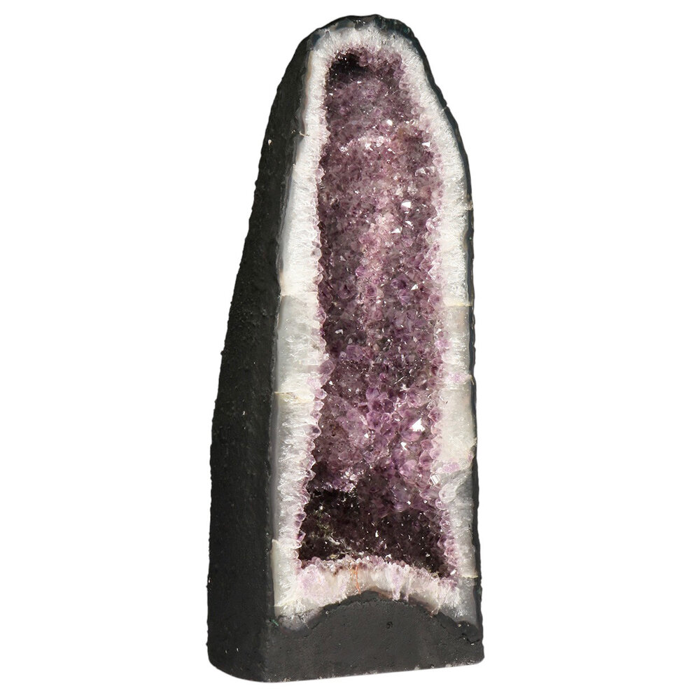 Amethist geode staand 44,7 x 18,8 x 13 cm | 12,7 kg