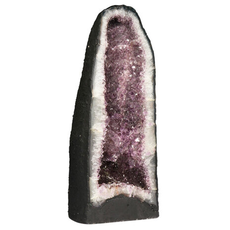 Amethist geode staand 44,7 x 18,8 x 13 cm | 12,7 kg