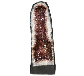 Amethist geode staand 50,5 x 18 x 17,5 cm | 16,74 kg