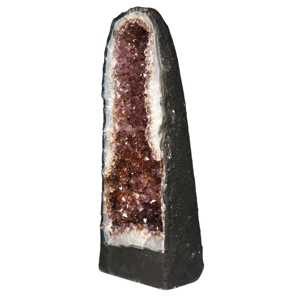 Amethist geode staand 50,5 x 18 x 17,5 cm | 16,74 kg