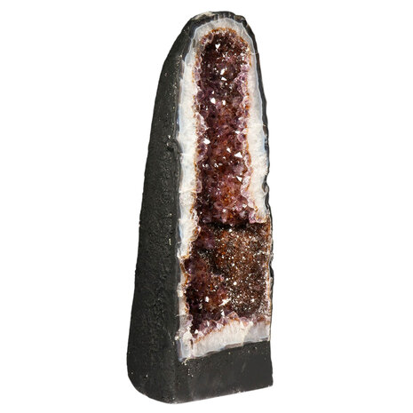 Amethist geode staand 50,5 x 18 x 17,5 cm | 16,74 kg
