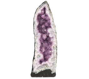 Amethist geode staand 52,5 x 18 x 13,5 cm | 13,39 kg