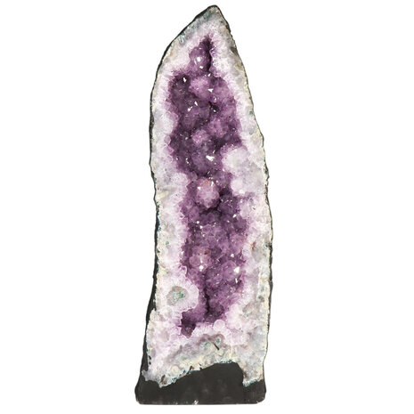 Amethist geode staand 52,5 x 18 x 13,5 cm | 13,39 kg