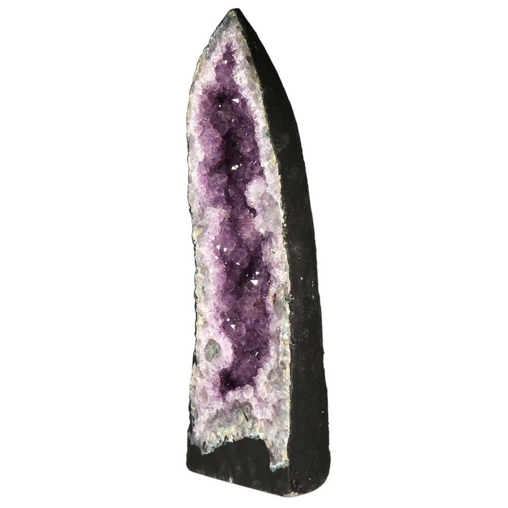 Amethist geode staand 52,5 x 18 x 13,5 cm | 13,39 kg