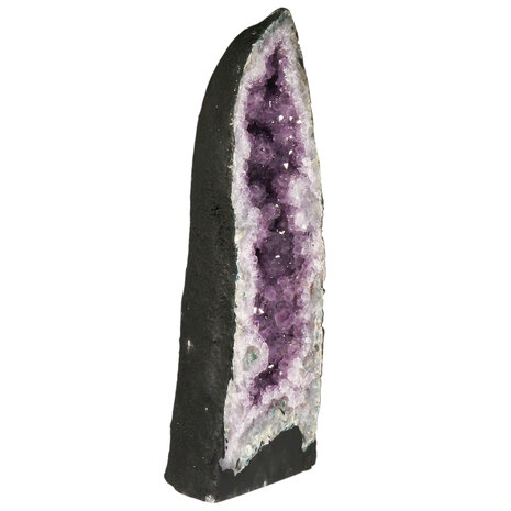 Amethist geode staand 52,5 x 18 x 13,5 cm | 13,39 kg