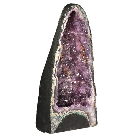Amethist geode staand 42,7 x 21 x 17,6 cm | 12,61 kg