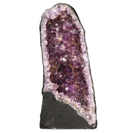Amethist geode staand 42,3 x 19,7 x 17,6 cm | 13,33 kg