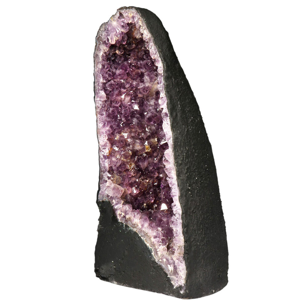 Amethist geode staand 42,3 x 19,7 x 17,6 cm | 13,33 kg