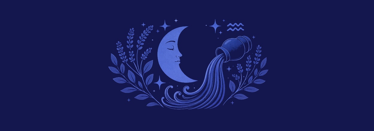 Nieuwe maan in Waterman – 17 februari 2026: vernieuwing, vrijheid en een nieuw begin