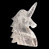 Bergkristal eenhoorn 22,5 x 14 x 2,6 cm | 898 gram