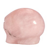 Rozenkwarts alien schedel 8,4 x 6,2 x 6,3 cm | 454 gram