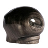 Obsidiaan (zilver) alien schedel 10,5 x 7,7 x 8 cm | 787 gram