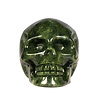 Jade kristallen schedel 7,7 x 5,6 x 5,9 cm | 331 gram
