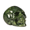 Jade kristallen schedel 7,8 x 5,6 x 5,8 cm | 335 gram