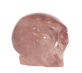 Fluoriet alien schedel 8 x 6 x 6,5 cm | 542 gram