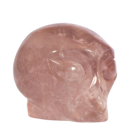 Fluoriet alien schedel 8 x 6 x 6,5 cm | 542 gram