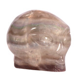 Fluoriet alien schedel 10,4 x 7,8 x 8,2 cm | 1070 gram