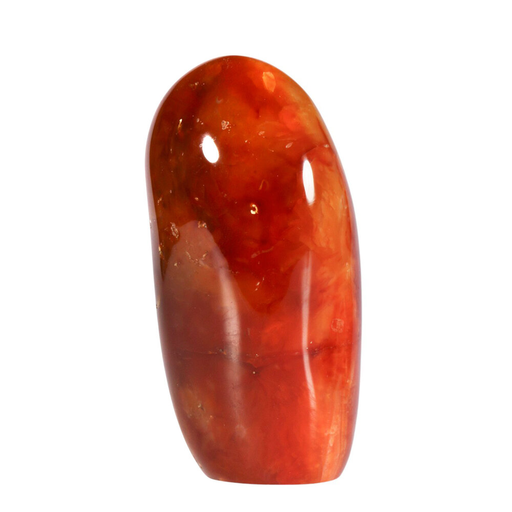 Carneool sculptuur 10,9 x 6,4 x 5,3 cm | 535 gram