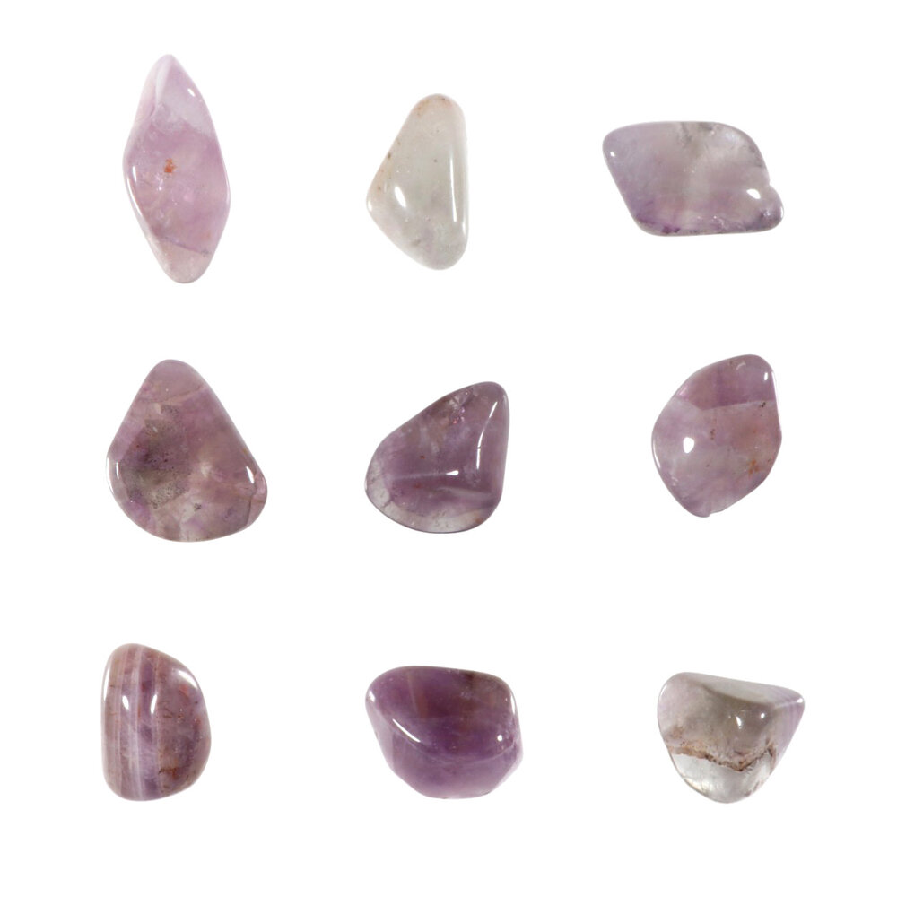 Auraliet 23 steen getrommeld 5 - 10 gram