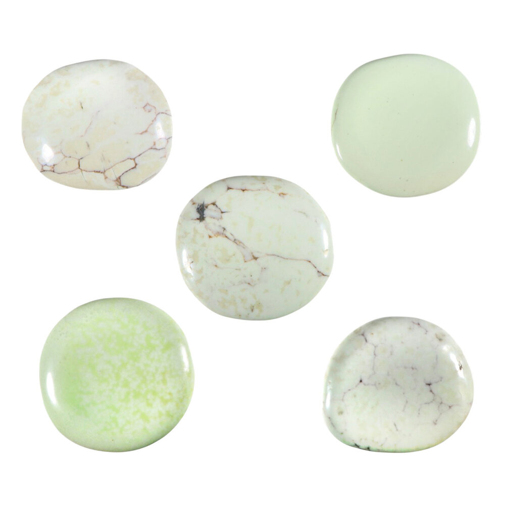 Chrysopraas (citroen) steen plat gepolijst Chrysopraas (citroen) steen plat gepolijst