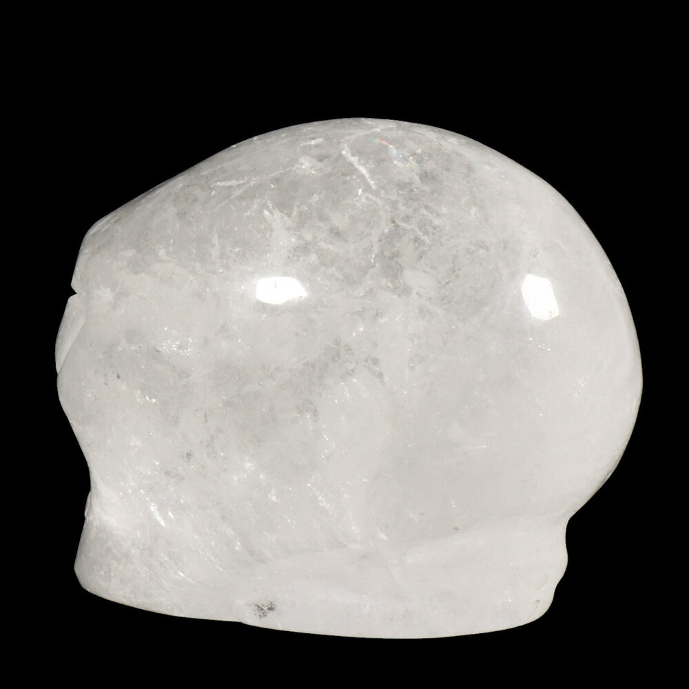 Bergkristal alien schedel 8,4 x 5,9 x 6,4 cm | 441 gram Bergkristal alien schedel 8,4 x 5,9 x 6,4 cm | 441 gram