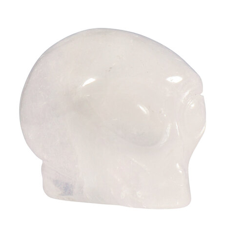 Bergkristal alien schedel 10,2 x 7,5 x 8,1 cm | 907 gram Bergkristal alien schedel 10,2 x 7,5 x 8,1 cm | 907 gram