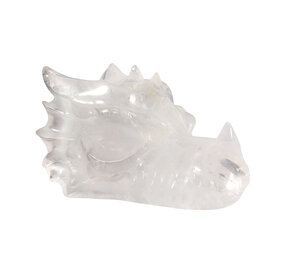 Bergkristal draken schedel 11,5 x 6 x 6,5 cm | 491 gram Bergkristal draken schedel 11,5 x 6 x 6,5 cm | 491 gram