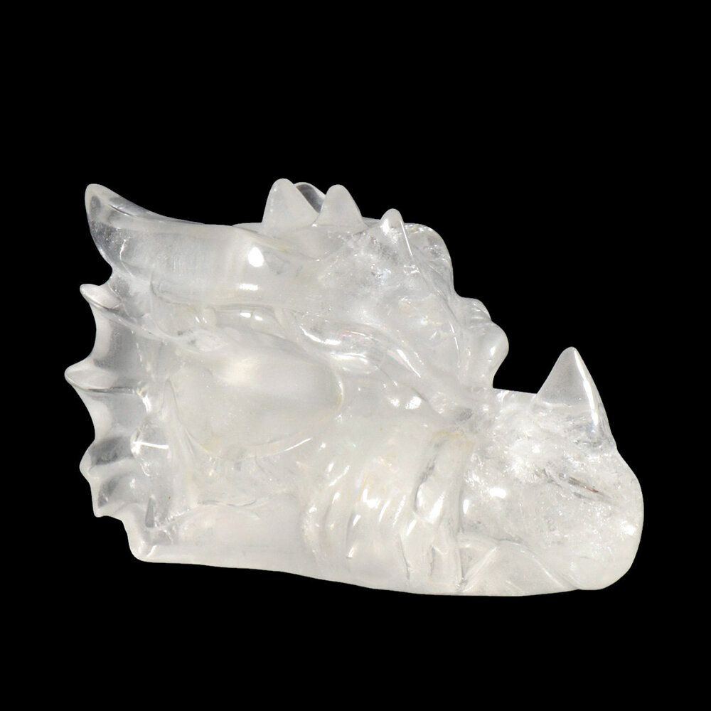 Bergkristal draken schedel 12 x 6 x 6,5 cm | 497 gram Bergkristal draken schedel 12 x 6 x 6,5 cm | 497 gram