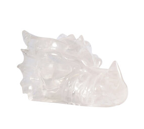 Bergkristal draken schedel 12 x 6 x 6,5 cm | 513 gram Bergkristal draken schedel 12 x 6 x 6,5 cm | 513 gram