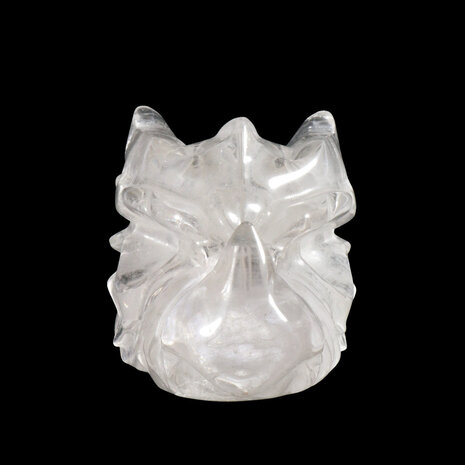 Bergkristal draken schedel 12 x 6 x 6,5 cm | 513 gram Bergkristal draken schedel 12 x 6 x 6,5 cm | 513 gram