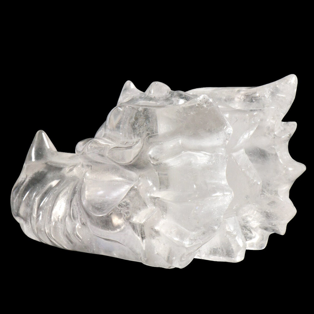 Bergkristal draken schedel 12 x 6 x 6,5 cm | 513 gram Bergkristal draken schedel 12 x 6 x 6,5 cm | 513 gram