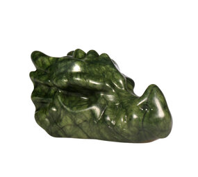 Jade draken schedel 10,2 x 5 x 5,7 cm | 305 gram Jade draken schedel 10,2 x 5 x 5,7 cm | 305 gram