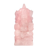Rozenkwarts Ganesh 15 x 7 x 6,5 cm | 1051 gram