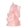 Rozenkwarts Ganesh 15 x 7 x 6,5 cm | 1051 gram Rozenkwarts Ganesh 15 x 7 x 6,5 cm | 1051 gram