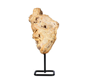 Amethist (roze) op standaard 18 x 11 x 3,5 cm | 1079 gram Amethist (roze) op standaard 18 x 11 x 3,5 cm | 1079 gram