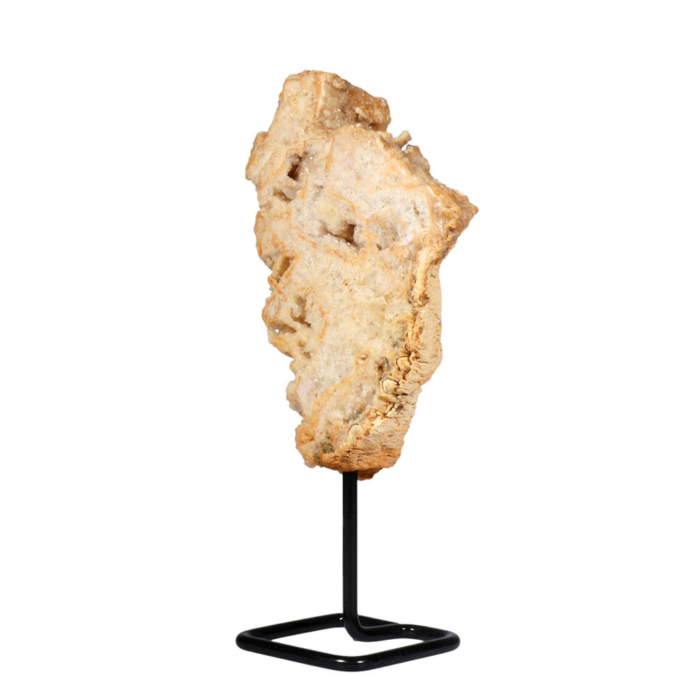 Amethist (roze) op standaard 18 x 11 x 3,5 cm | 1079 gram Amethist (roze) op standaard 18 x 11 x 3,5 cm | 1079 gram