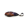 Zilveren hanger Tiffany stone | druppel 3 x 1,7 cm