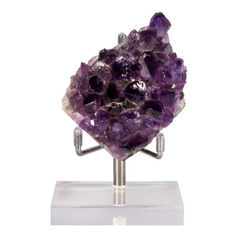 Verstelbare houder voor edelstenen 6 x 6 cm