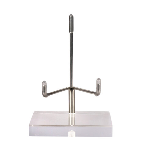 Verstelbare houder voor edelstenen 7 x 7 cm