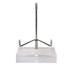 Verstelbare houder voor edelstenen 10 x 10 cm