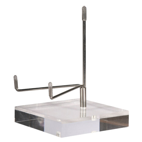 Verstelbare houder voor edelstenen 10 x 10 cm