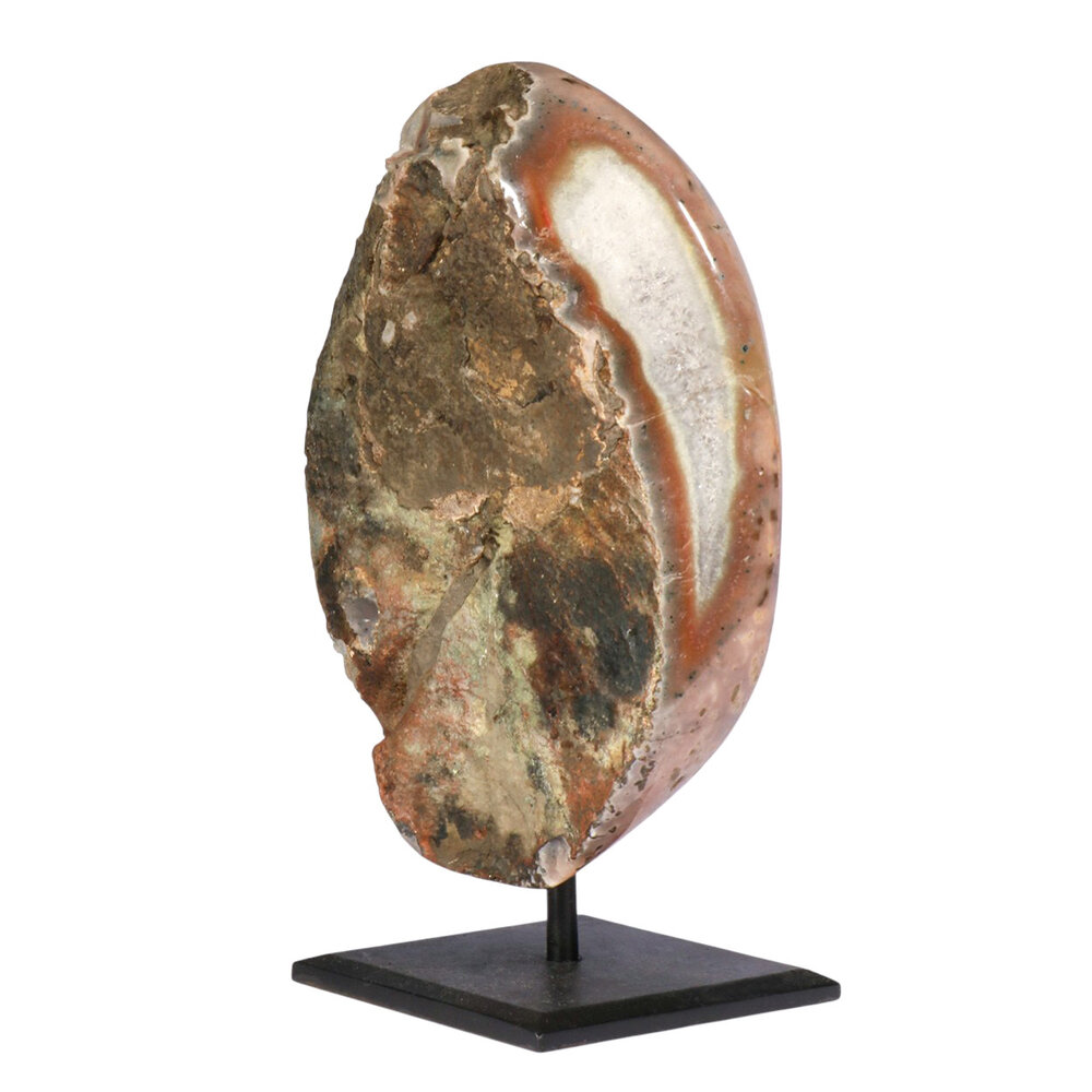Amethist geode op standaard 20 x 12,5 x 6,5 cm | 3011 gram Amethist geode op standaard 20 x 12,5 x 6,5 cm | 3011 gram