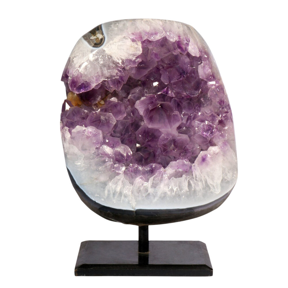 Amethist cluster op standaard 15 x 12 x 5 cm | 3023 gram