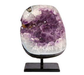 Amethist cluster op standaard 15 x 12 x 5 cm | 3023 gram