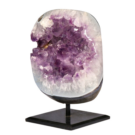 Amethist cluster op standaard 15 x 12 x 5 cm | 3023 gram