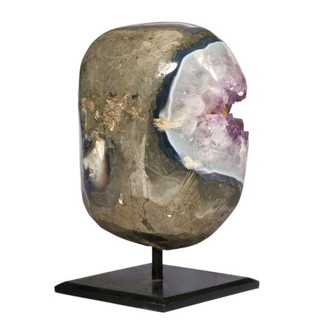 Amethist cluster op standaard 15 x 12 x 5 cm | 3023 gram