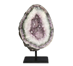 Amethist cluster op standaard 20 x 14 x 6 cm | 3935 gram