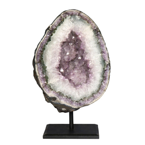 Amethist cluster op standaard 20 x 14 x 6 cm | 3935 gram